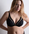 АUBADE Sheer Emotion сутиен с триъгълна чаша, с банел 4MF12