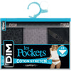 DIM Les Pockets cotton бикини х 3бр - 4С17-9P6