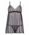 DKNY комплект секси нощница със стринг, 2012