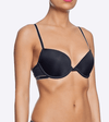 EMPORIO ARMANI  сутиен от микрофибър с повдигащ ефeкт и лого, 163487 CC235