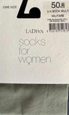 La Diva 3/4   дамски чорапи от микрофибър 50 den