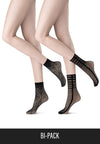 OROBLU Mixed Net fishnet socks - BIPACK фигурални чорапи VOBC66487