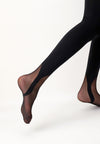 OROBLU Opaque Tights with Gaiter Effect 80 VOBC67539
