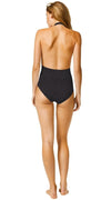 PIHA Gelato Deep V Halter Suit  цял бански, P4786GT