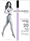 SANPELLEGRINO чорапогащи COMODO 20 CURVY, 20 DEN - SPC000256